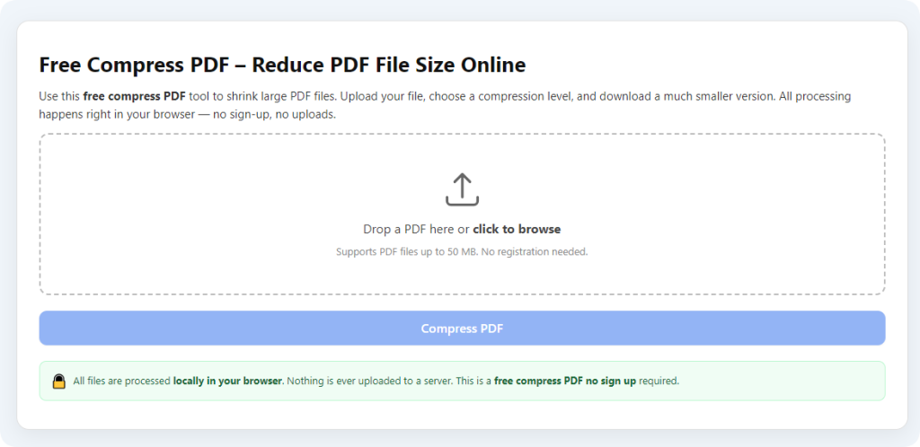 Best Compress PDF Tool for Email Sending