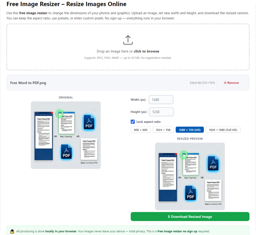 Image resizer to change pixel size easily – Quick Steps for Exact Pixel Dimensions 3 Image resizer to change pixel size easily