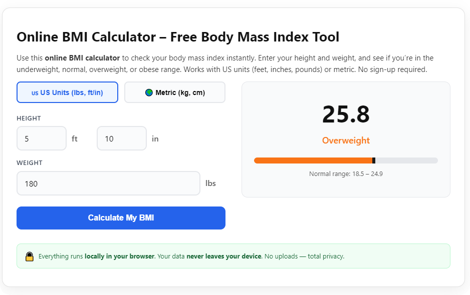BMI Calculator With Age And Gender – Step-by-Step Guide for Accurate Health Insights 1 BMI Calculator With Age And Gender