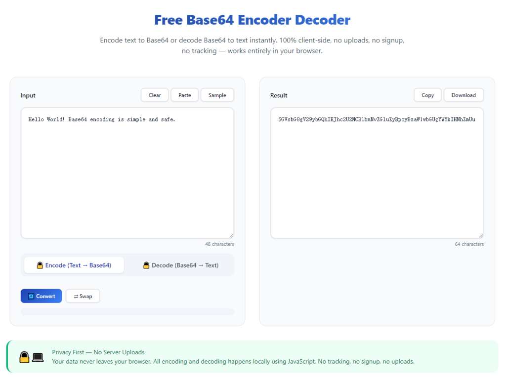 How to Use Online Base64 Encoder Decoder for Free