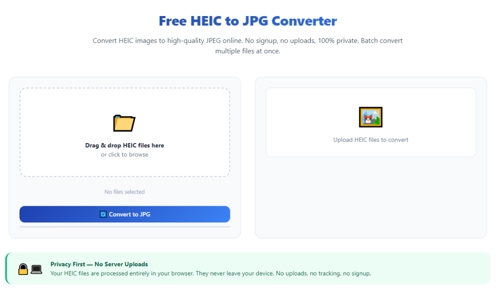 How to Use HEIC to JPG Converter for iPhone Photos