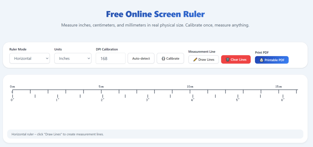 How to Use Online Screen Ruler Without Download: Complete Beginner Usage Guide 1 How to Use Online Screen Ruler Without Download