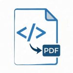 Webpage HTML to PDF Converter