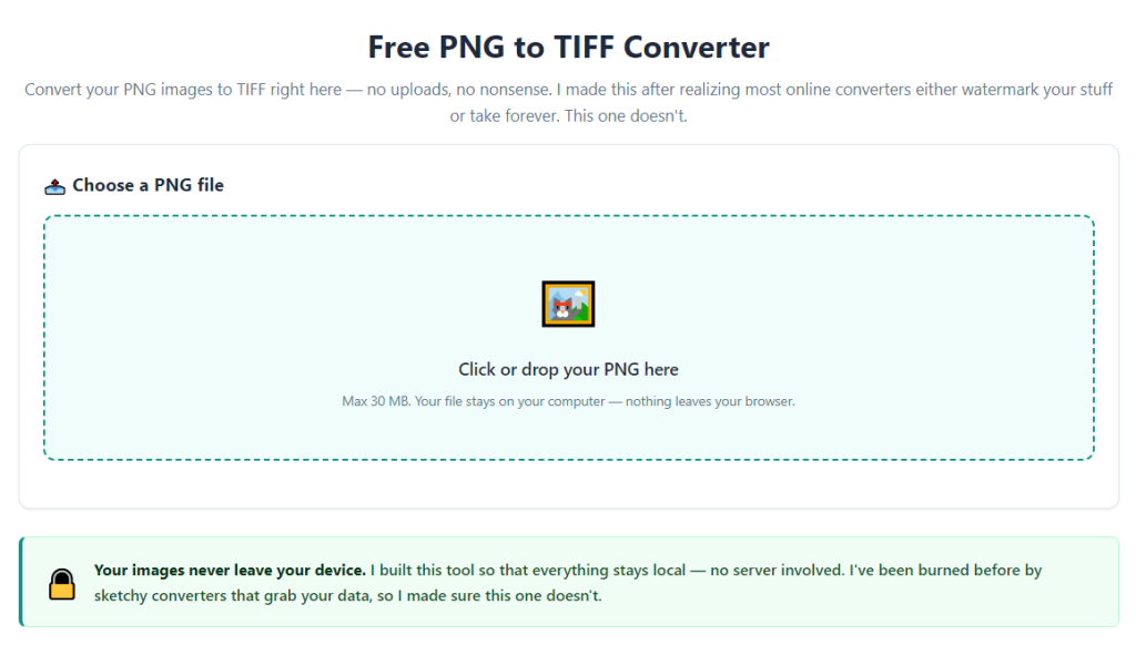 How to use PNG to TIFF converter for printing: Best Lossless Quality Guide 1 How to use PNG to TIFF converter for printing